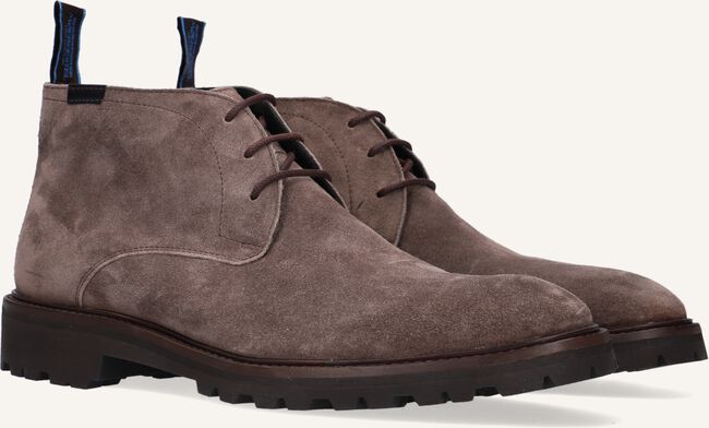 Taupe FLORIS VAN BOMMEL Veterschoenen 20077 Taupe FLORIS VAN BOMMEL Veterschoenen 20077 - large