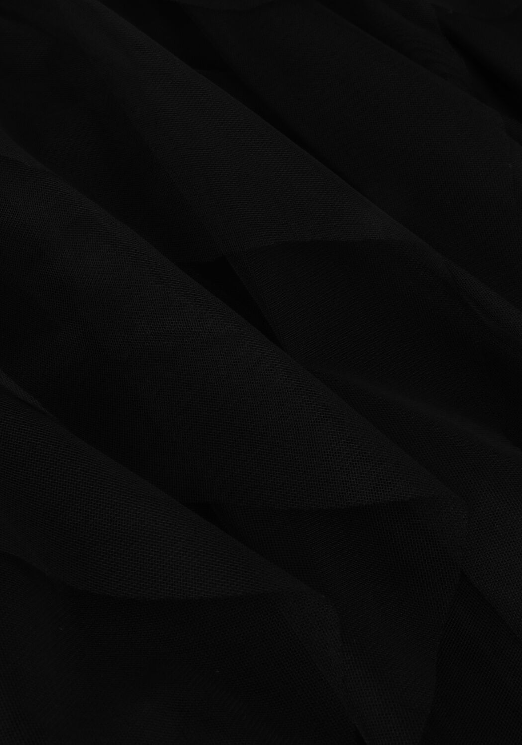 Zwarte SUMMUM Maxirok SKIRT MESH - large