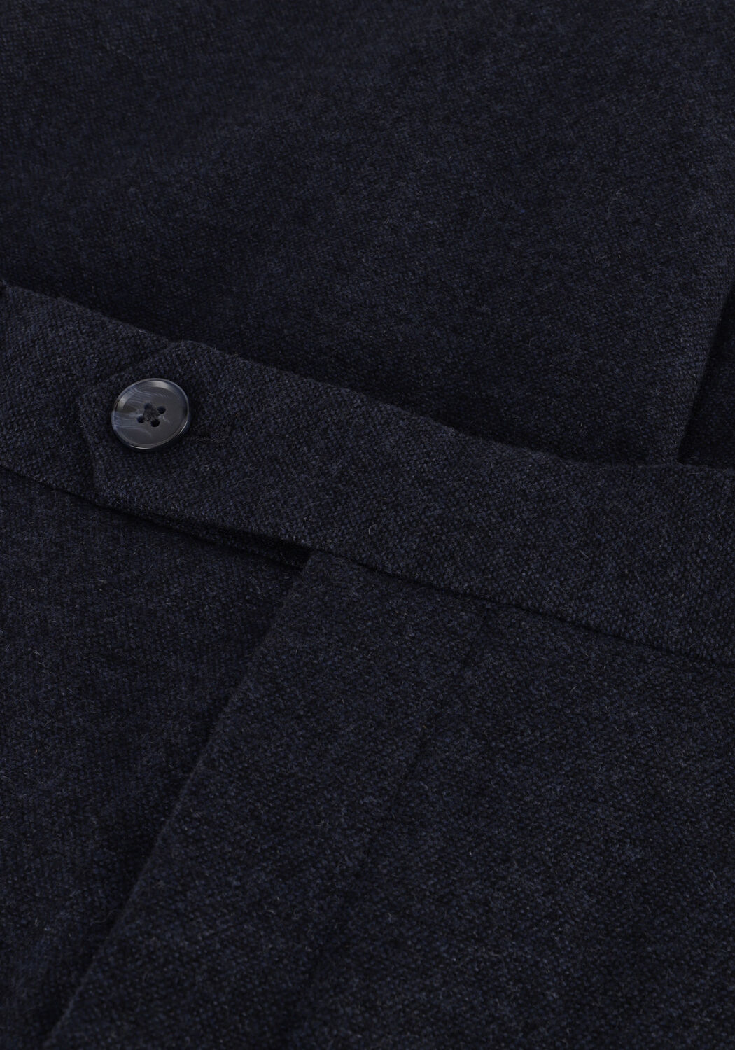 Donkerblauwe SELECTED MEN Pantalon SLHSLIM-REED WOOL TRS - large