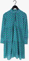 Groene DEA KUDIBAL Mini jurk KINDRA NS (CO) - DRESS WITH BALLOON SLEEVES