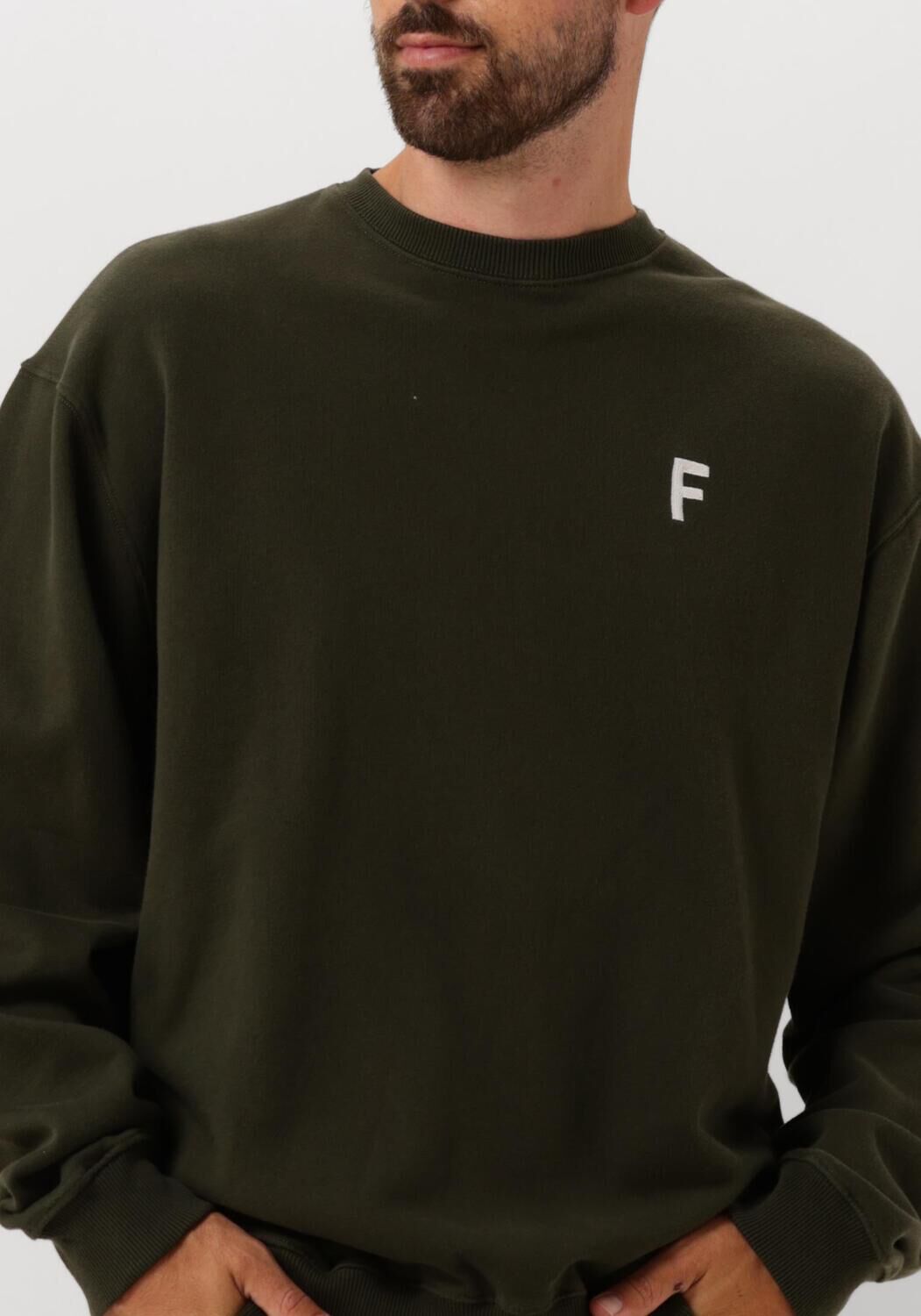 FORÉT Forét Heren Truien & Vesten Ponder Sweatshirt Donkergroen