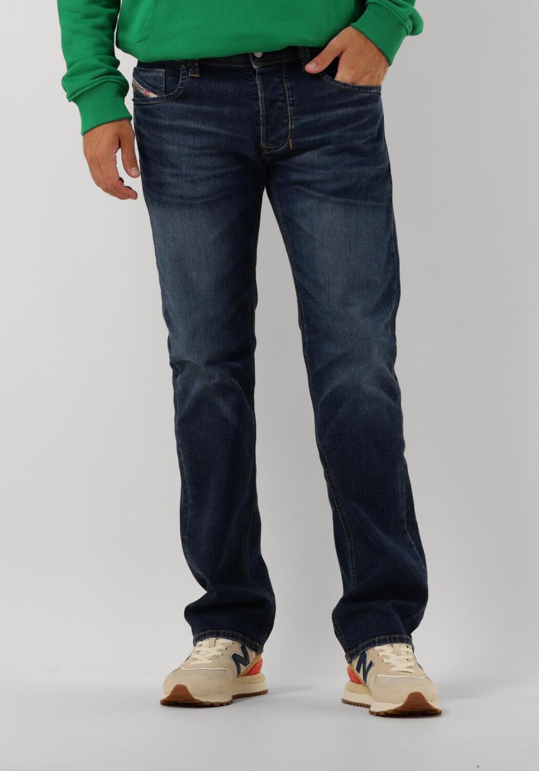 Diesel Klassieke Straight Leg Jeans 1985 Larkee Blue Heren