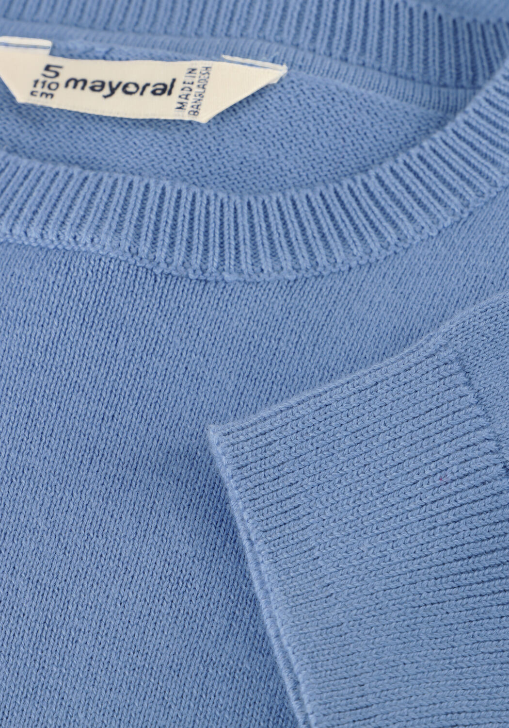 Blauwe MAYORAL Trui BASIC CREW NECK JUMPER - large