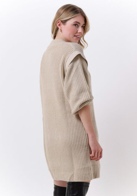 Beige SILVIAN HEACH Mini jurk DRESS KODAM - large