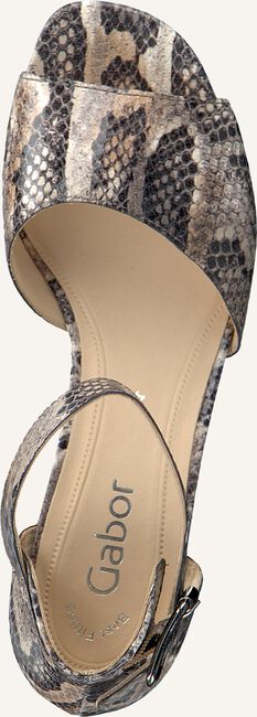 Grijze GABOR Platte sandalen 723 Grijze GABOR Platte sandalen 723 - large