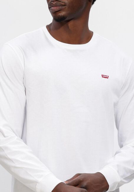 Witte LEVI'S T-shirt LS ORIGINAL HM TEE - large