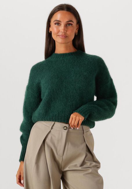 Donkergroene BY-BAR Trui SONNY PULLOVER - large
