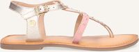 Gouden GIOSEPPO Platte sandalen VIRE - medium