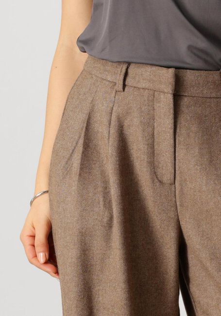 Bruine MSCH COPENHAGEN Pantalon MSCHJENNABELLA HW PANTS - large