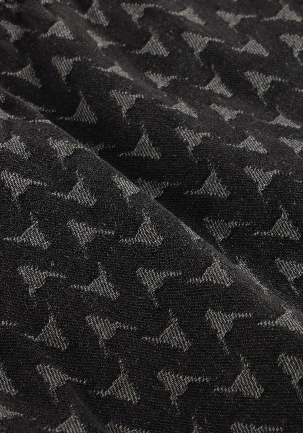 Zwarte ALIX MINI Minirok WOVEN BULL SKIRT - large