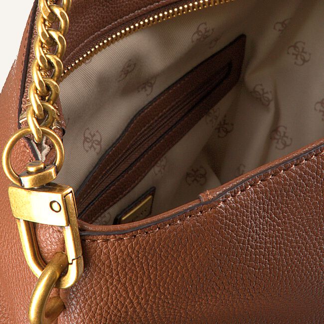Cognac GUESS Handtas DESTINY HOBO Cognac GUESS Handtas DESTINY HOBO - large
