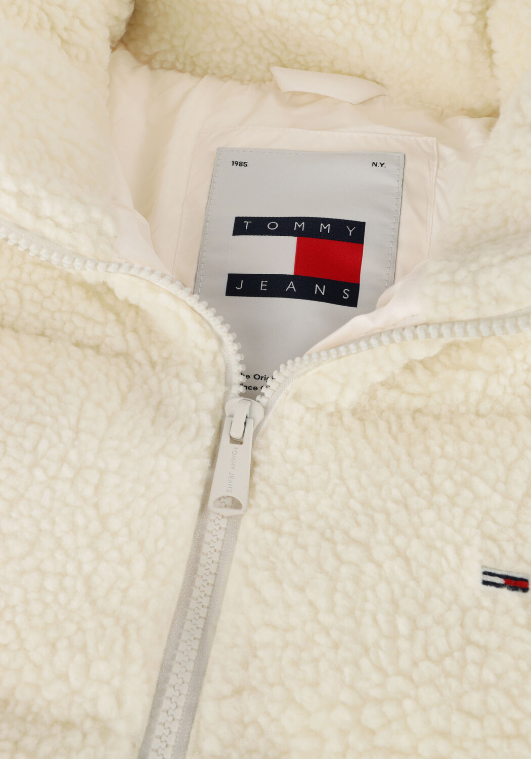 Witte tommy hilfiger jas top