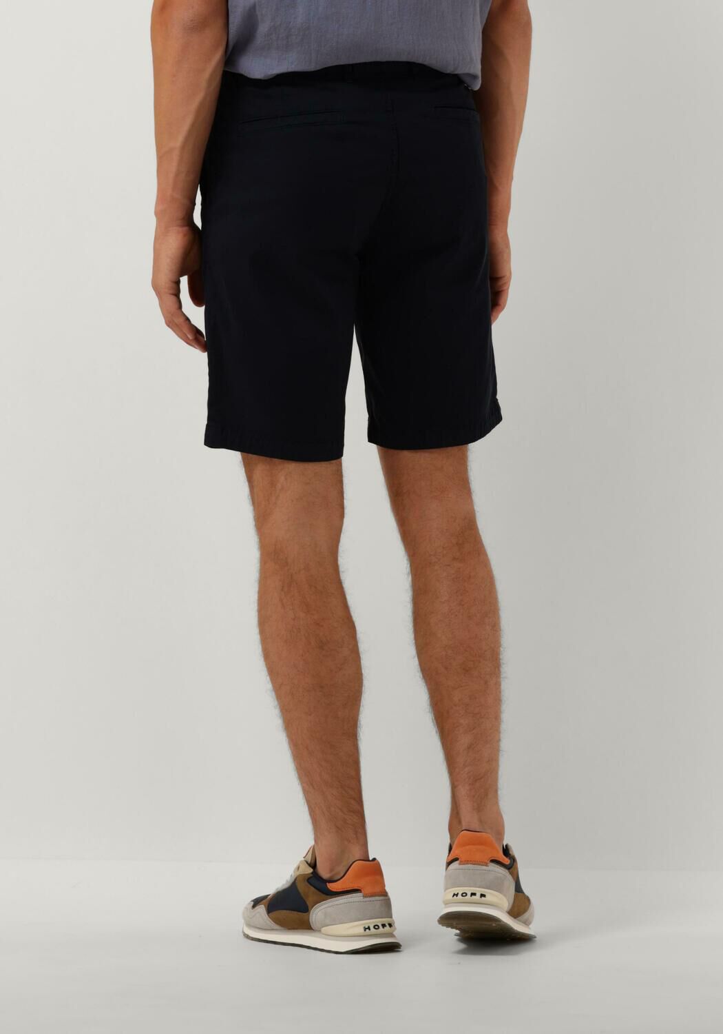 BOSS ORANGE Heren Broeken Chino-slim-short Donkerblauw