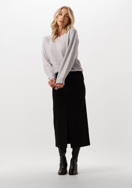 Grijze NUKUS Trui FANCY PULLOVER SLEEVE - large