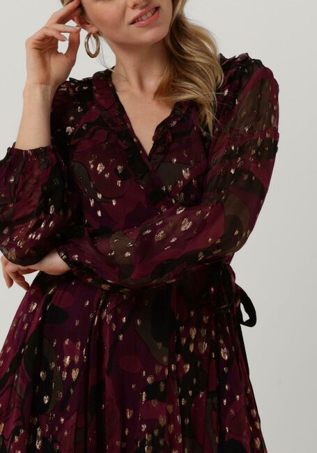 Bordeaux FABIENNE CHAPOT Mini jurk AZURE SHORT DRESS - large