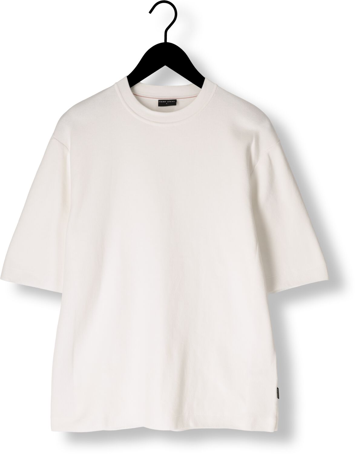 SAINT STEVE Heren Polo's & T-shirts Tjeerd Wit