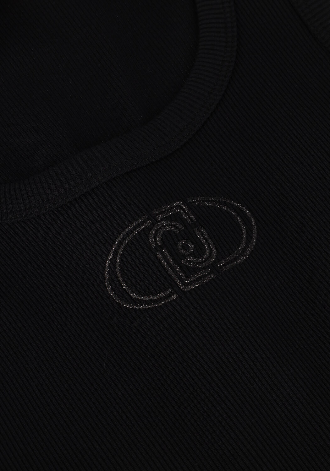 Zwarte LIU JO Top 3.0 T-SHIRT MODA S/M - large