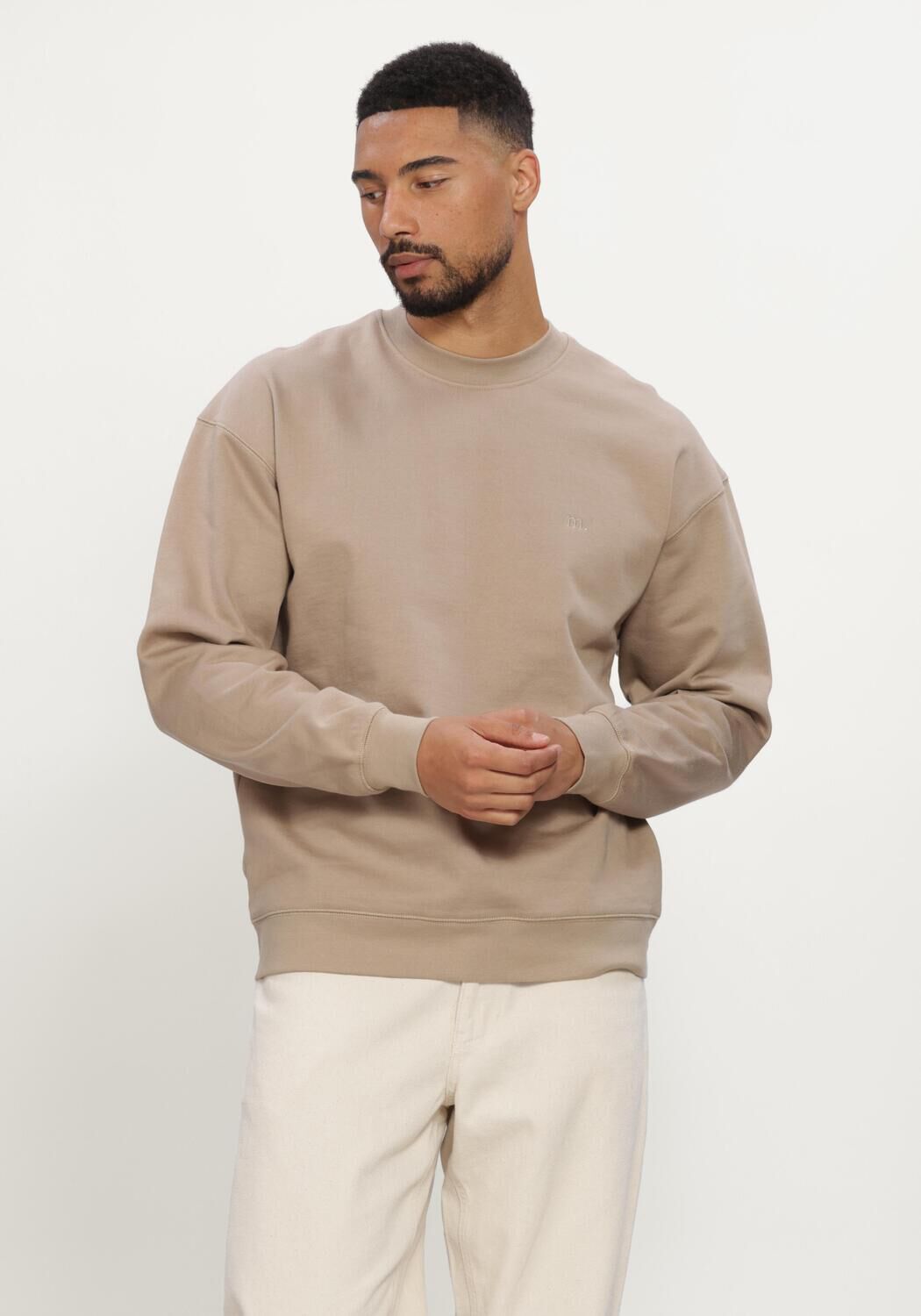 Beige MACED Sweater M-AXEL - large