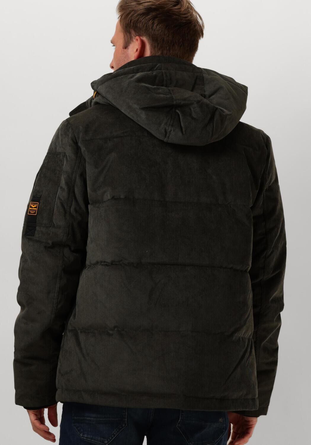 PME LEGEND Heren Jassen Semi Long Jacket Gobbler Clear Ford Groen