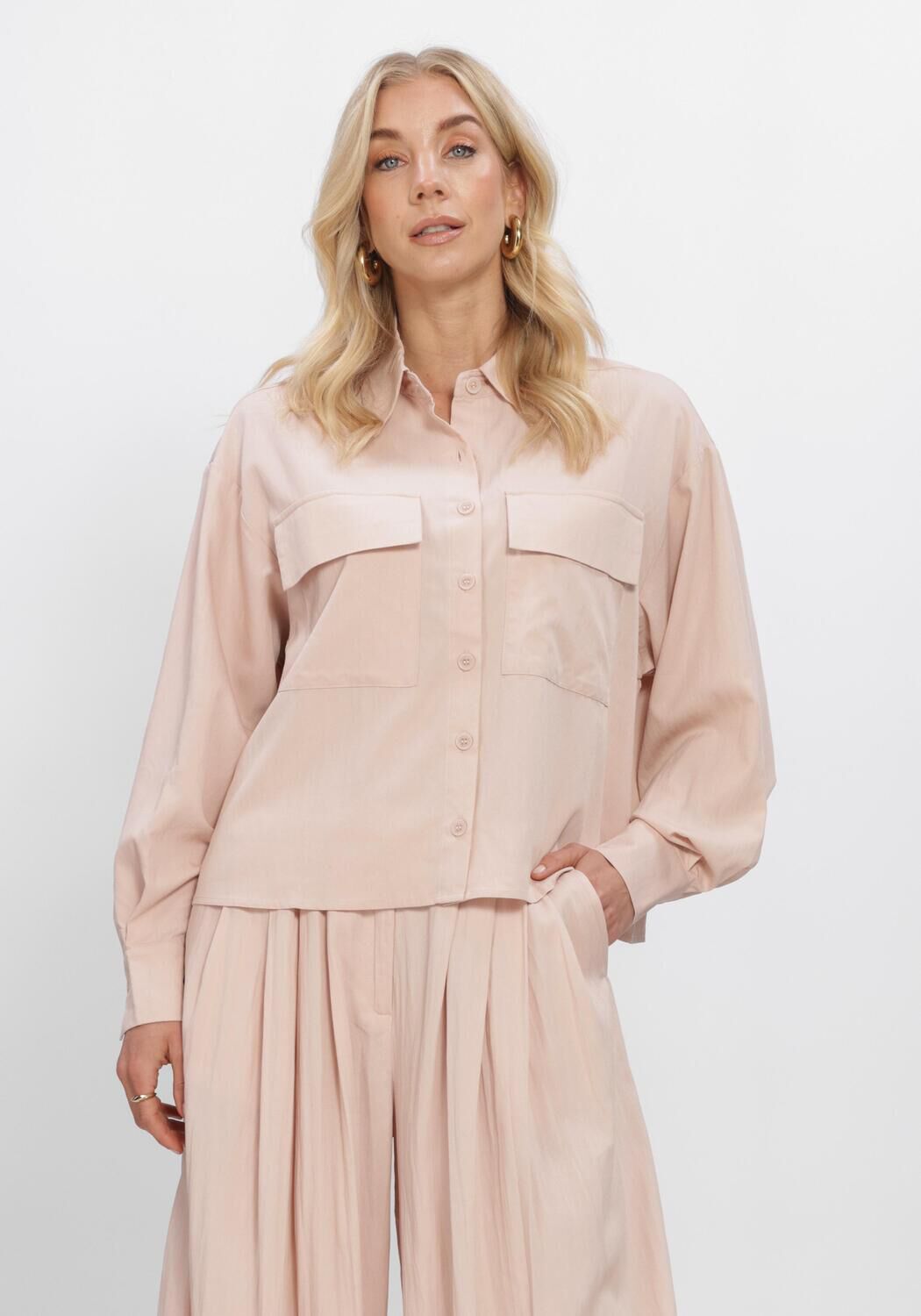 Roze STUDIO AMAYA Blouses LOEKE BLOUSE - large