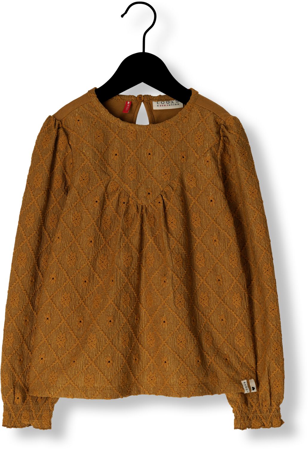 LOOXS Little Meisjes Blouses 2432-7115 Geel