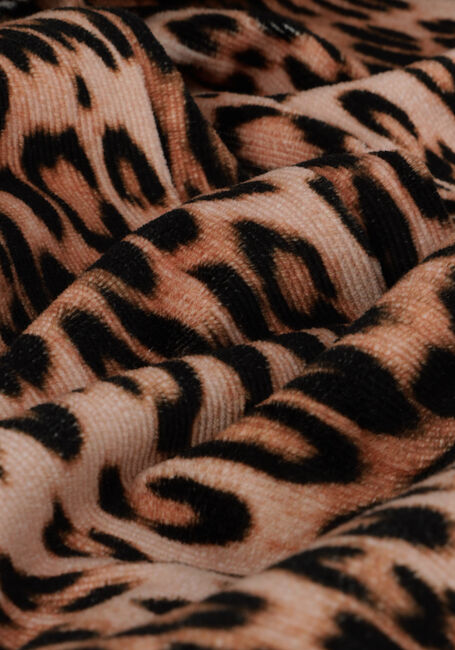 Bruine ALIX THE LABEL Wijde broek LADIES WOVEN LEOPARD VELVET PANTS Bruine ALIX THE LABEL Wijde broek LADIES WOVEN LEOPARD VELVET PANTS - large