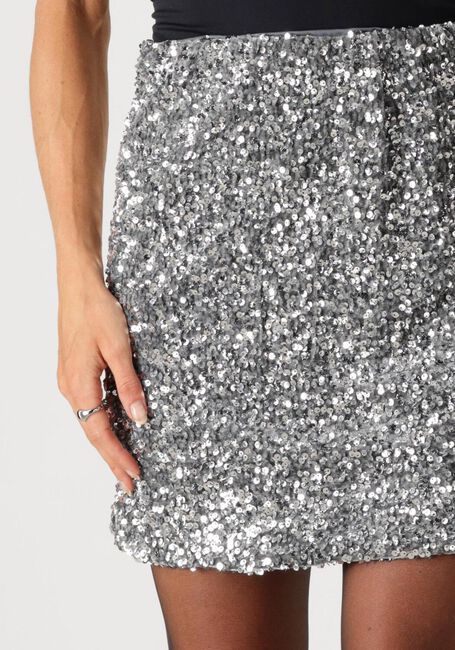 Zilveren OBJECT Minirok OBJKINNE HW MINI SKIRT 136 DIV - large