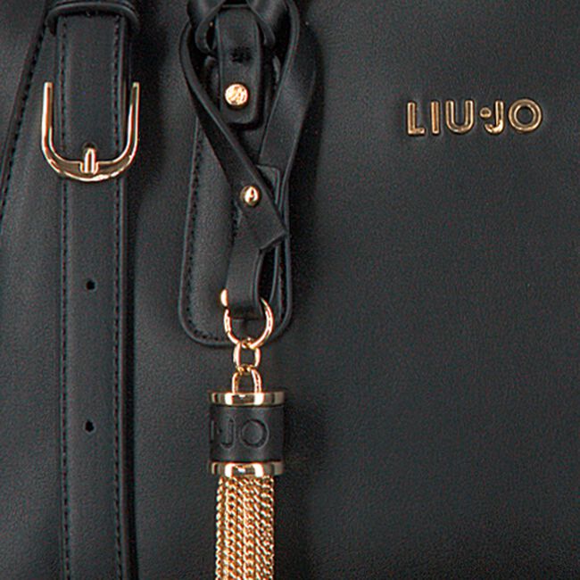 Zwarte LIU JO Handtas RAGG BOSTON BAG Zwarte LIU JO Handtas RAGG BOSTON BAG - large