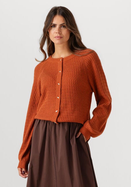 Oranje FABIENNE CHAPOT Vest CHARLOTTA CARDIGAN - large