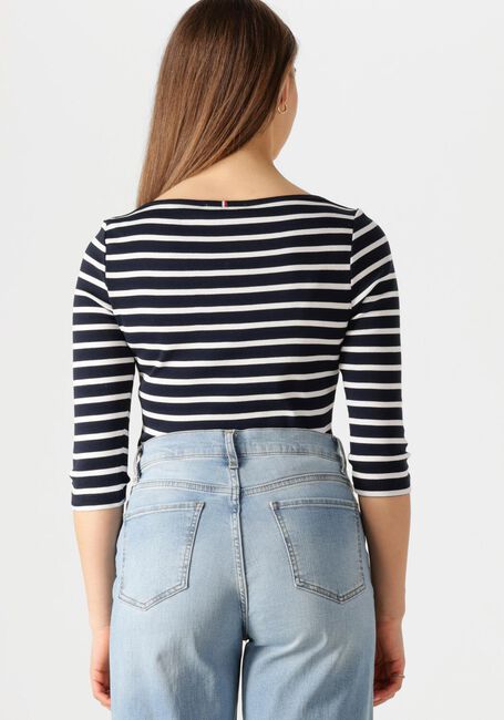 Blauwe TOMMY HILFIGER Tops & T-shirts NEW CODY SLIM BOAT-NK 3/4SLV - large