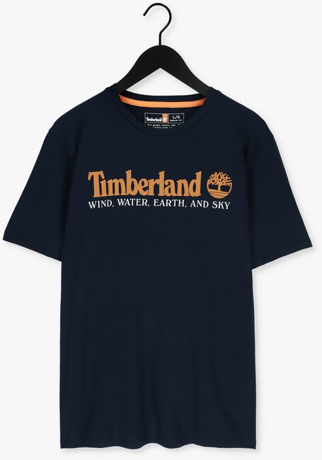 Donkerblauwe TIMBERLAND T-shirt WWESR FRONT TEE - large