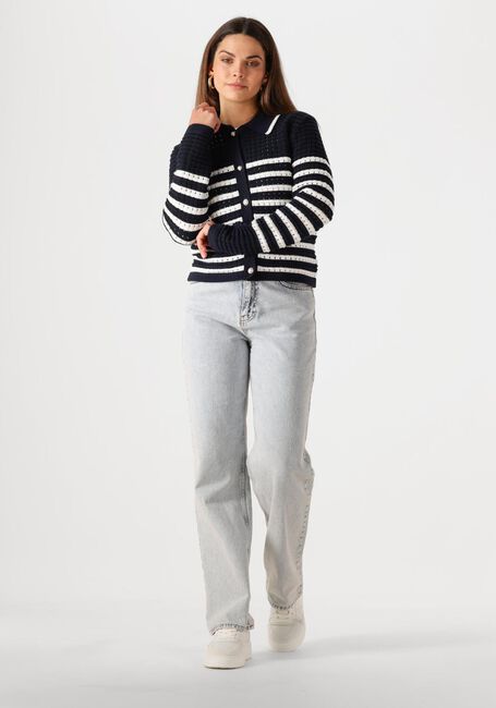 Zwarte NEO NOIR Vest EFFIE KNIT CARDIGAN - large