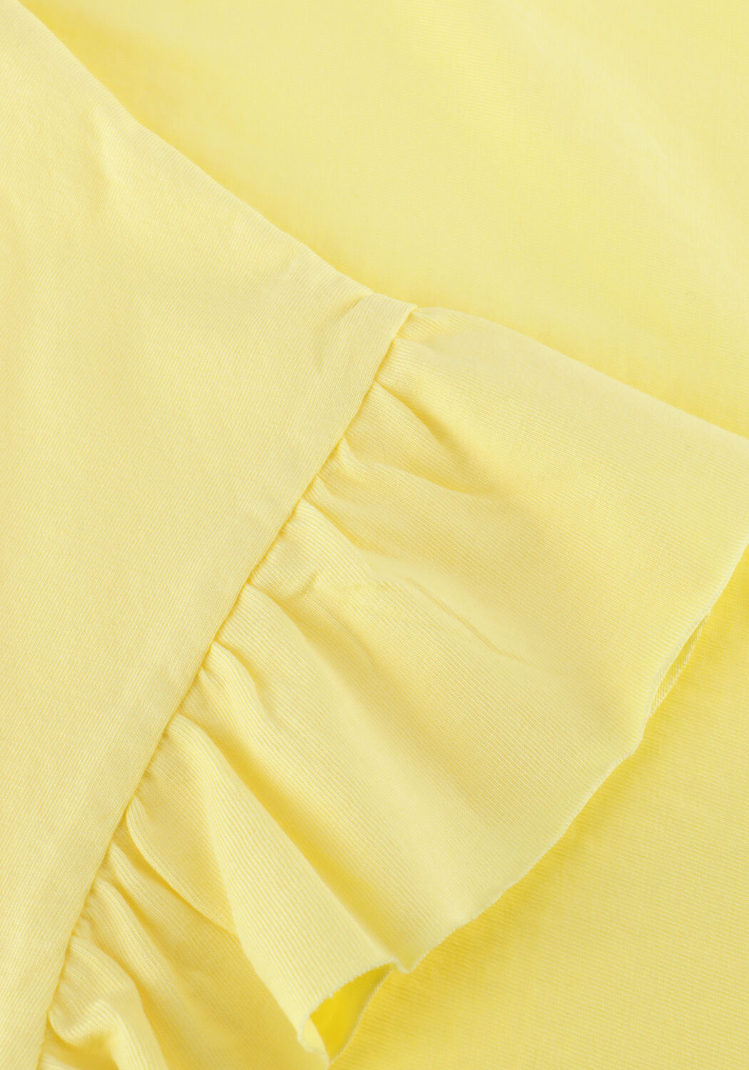Butter yellow Sproet & Sprout T-shirt T-SHIRT RUFFLE SLEEVE - large