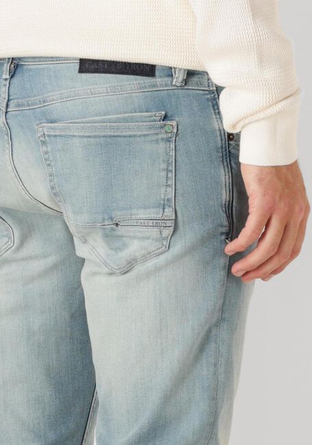 Blauwe CAST IRON Tapered jeans SHIFTBACK TAPERED FADED GREEN TONE - large