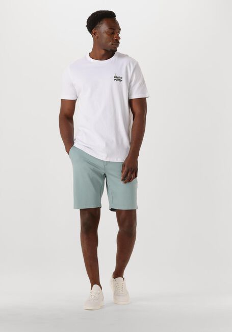 Blauwe PURE PATH Broeken SLIM FIT SMART SHORTS - large