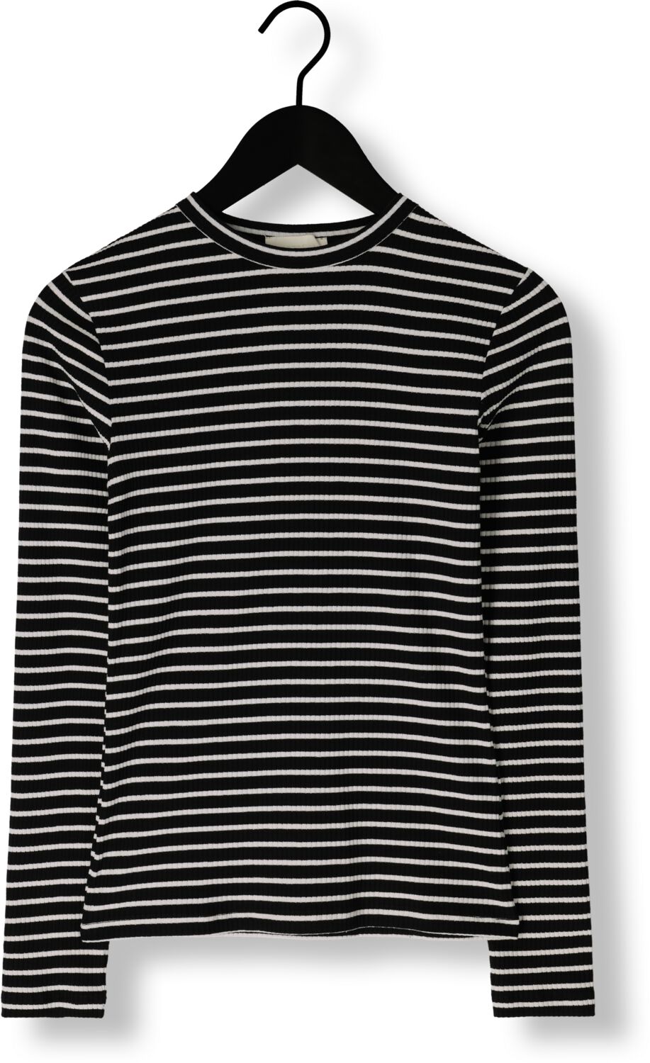 NOTRE-V Dames Tops & T-shirts Nv-eelke Round Neck Zwart