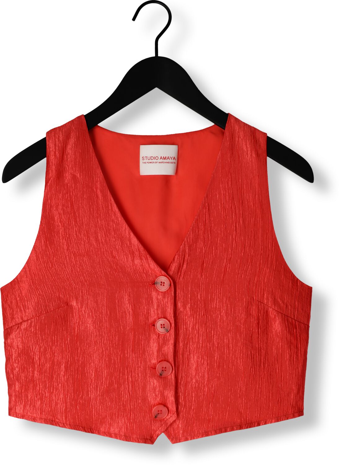 STUDIO AMAYA Dames Blazers Cilou Oranje