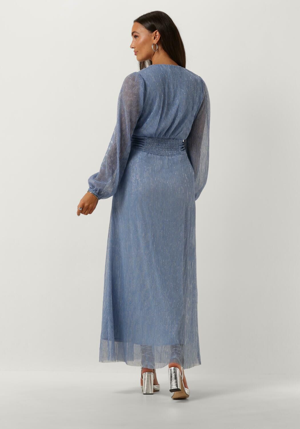 NEO NOIR Dames Jurken Nomo Glitz Dress Lichtblauw