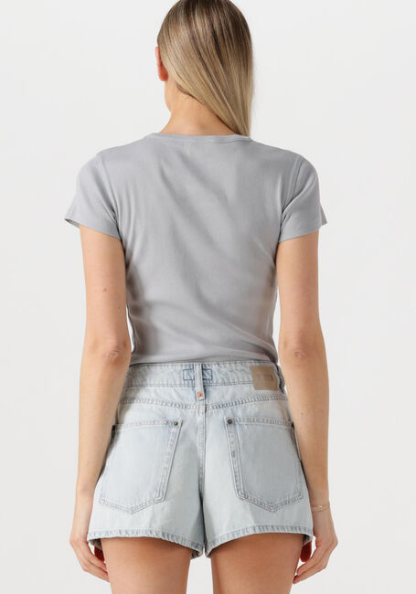 Lichtgrijze DRYKORN T-shirt KOALE - large