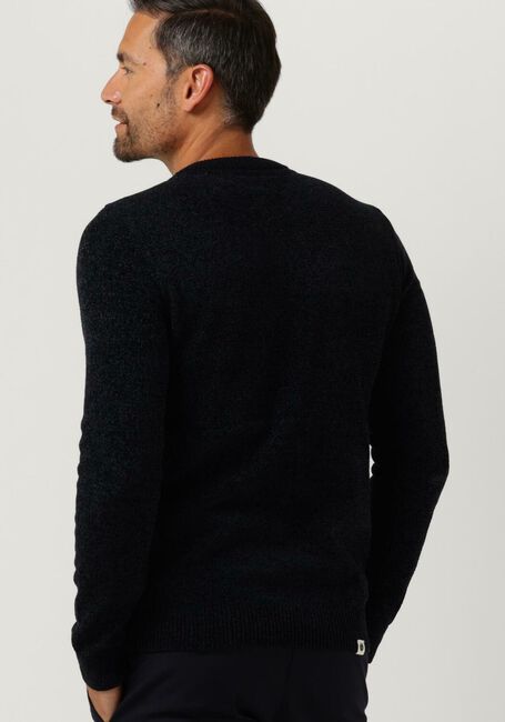 Donkerblauwe ANERKJENDT Trui AKSUNE CHENILLE KNIT - large