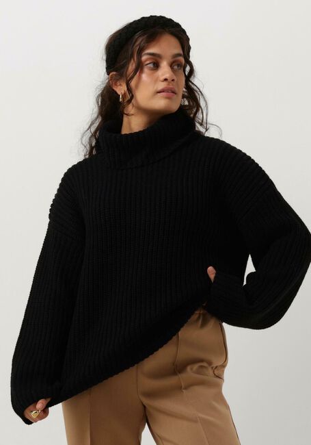 Zwarte SELECTED WOMEN Coltrui SLFSEFIKA LS KNIT ROLLNECK - large