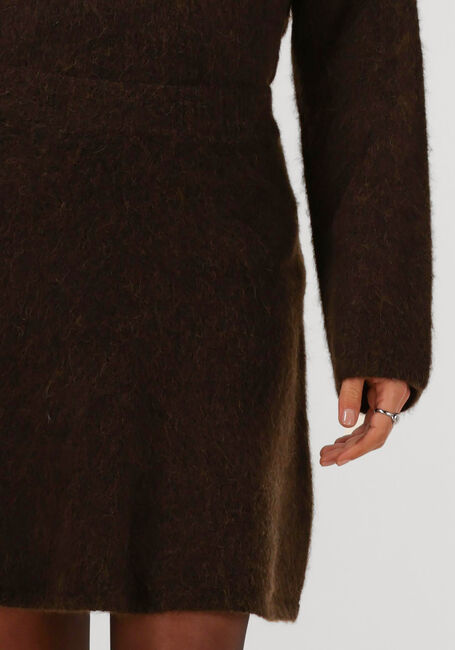 Bruine SELECTED WOMEN Midirok SLFLULU BRUSHED HW KNIT SKIRT - large