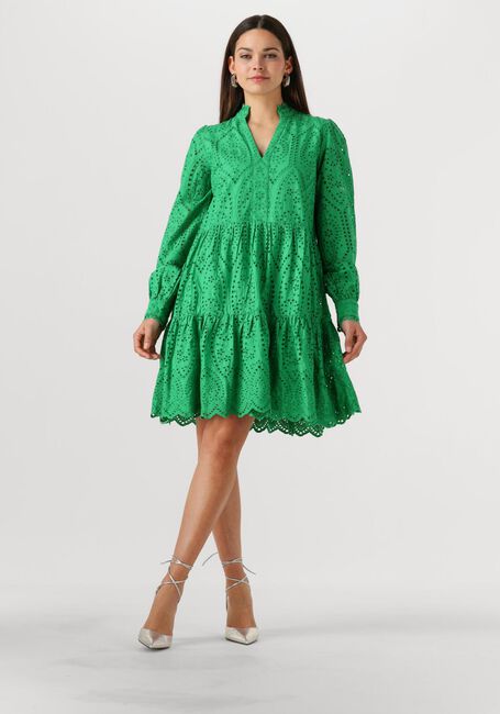 Groene Y.A.S. Mini jurk YASHOLI LS DRESS S. NOOS - large