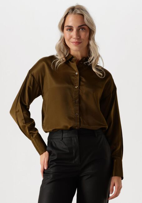 Donkergroene MY ESSENTIAL WARDROBE T-shirt ESTELLEMW SHIRT - large