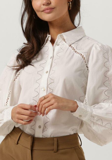 Witte Y.A.S. Blouses YASKENORA LS SHIRT - large