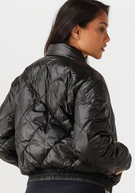 Zwarte DEBLON SPORTS Gewatteerde jas SCARLET - large