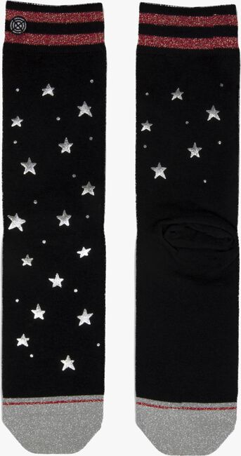 Zwarte XPOOOS Sokken XMAS SHINY STARS - large