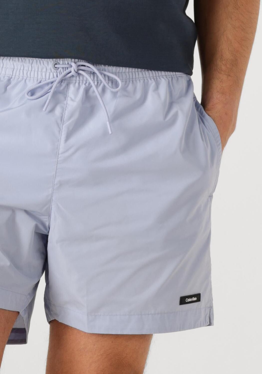 CALVIN KLEIN Heren Zwembroeken Medium Drawstring Lichtblauw