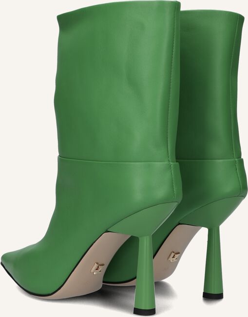 Groene LOLA CRUZ Enkellaarsjes 018B10BK Groene LOLA CRUZ Enkellaarsjes 018B10BK - large