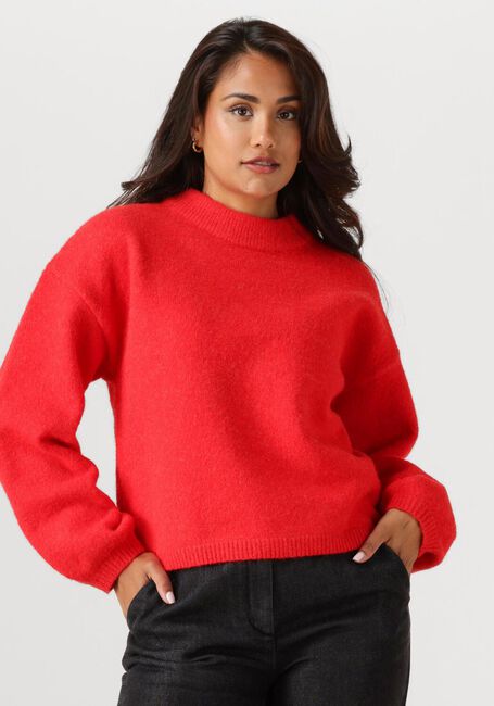 Rode ANOTHER LABEL Trui DYLOU KNITTED PULL L/S - large